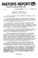 Pastor’s Report – August 7, 1978