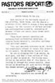 Pastor’s Report – May 22, 1979