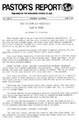 Pastor’s Report – June 18, 1979
