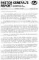 Pastor General’s Report – August 14, 1979