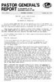 Pastor General’s Report – August 28, 1979