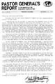 Pastor General’s Report – September 25, 1979