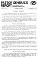 Pastor General’s Report – November 28, 1979