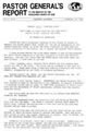 Pastor General’s Report – February 28, 1980