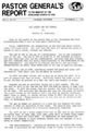 Pastor General’s Report – September 5, 1980