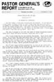 Pastor General’s Report – December 5, 1980